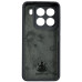 Накладка (з мікрофіброю) Silicone Cover Lakshmi Full Camera для Xiaomi 15 Pro- темно-сірий