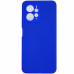 Накладка (з мікрофіброю) Silicone Cover Lakshmi Full Camera для Xiaomi Redmi Note 12 4G- ультра-синій