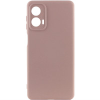 Накладка (з мікрофіброю) GETMAN Liquid Silk Full Camera для Motorola Moto G24- рожевий пісок Накладка (з мікрофіброю) GETMAN Liquid Silk Full Camera для Motorola Moto G24- рожевий пісок