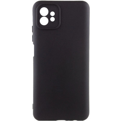 Накладка (з мікрофіброю) GETMAN Liquid Silk Full Camera для Motorola Moto G32- чорний Накладка (з мікрофіброю) GETMAN Liquid Silk Full Camera для Motorola Moto G32- чорний