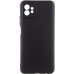 Накладка (з мікрофіброю) GETMAN Liquid Silk Full Camera для Motorola Moto G32- чорний