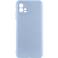 Накладка (з мікрофіброю) GETMAN Liquid Silk Full Camera для Motorola Moto G72- блакитний Накладка (з мікрофіброю) GETMAN Liquid Silk Full Camera для Motorola Moto G72- блакитний