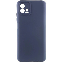 Накладка (з мікрофіброю) GETMAN Liquid Silk Full Camera для Motorola Moto G72- темно-синій Накладка (з мікрофіброю) GETMAN Liquid Silk Full Camera для Motorola Moto G72- темно-синій
