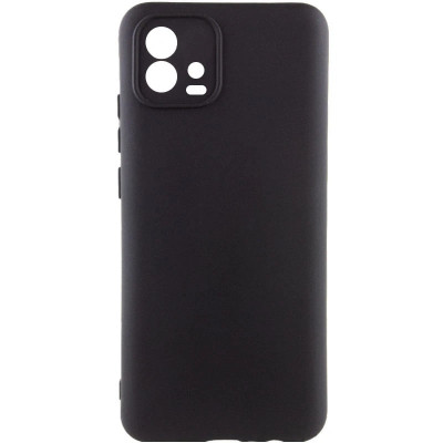 Накладка (з мікрофіброю) GETMAN Liquid Silk Full Camera для Motorola Moto G72- чорний Накладка (з мікрофіброю) GETMAN Liquid Silk Full Camera для Motorola Moto G72- чорний