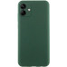 Накладка (з мікрофіброю) GETMAN Liquid Silk Full Camera для Samsung A06- темно-зелений