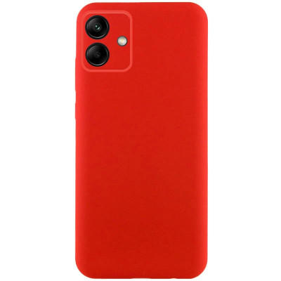 Накладка (з мікрофіброю) GETMAN Liquid Silk Full Camera для Samsung A06- червоний Накладка (з мікрофіброю) GETMAN Liquid Silk Full Camera для Samsung A06- червоний