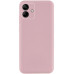 Накладка (з мікрофіброю) GETMAN Liquid Silk Full Camera для Samsung A06- рожевий пісок
