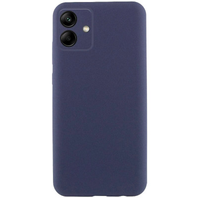 Накладка (з мікрофіброю) GETMAN Liquid Silk Full Camera для Samsung A06- темно-синій Накладка (з мікрофіброю) GETMAN Liquid Silk Full Camera для Samsung A06- темно-синій
