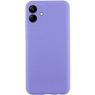 Накладка (з мікрофіброю) GETMAN Liquid Silk Full Camera для Samsung A06- бузковий Накладка (з мікрофіброю) GETMAN Liquid Silk Full Camera для Samsung A06- бузковий