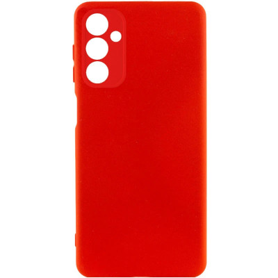 Накладка (з мікрофіброю) GETMAN Liquid Silk Full Camera для Samsung A15 4G/5G / M15 5G- червоний Накладка (з мікрофіброю) GETMAN Liquid Silk Full Camera для Samsung A15 4G/5G / M15 5G- червоний
