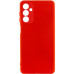 Накладка (з мікрофіброю) GETMAN Liquid Silk Full Camera для Samsung A15 4G/5G / M15 5G- червоний