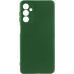 Накладка (з мікрофіброю) GETMAN Liquid Silk Full Camera для Samsung A16 4G/5G- темно-зелений