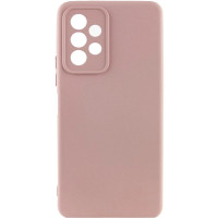 Накладка (з мікрофіброю) GETMAN Liquid Silk Full Camera для Samsung A23 4G- рожевий пісок Накладка (з мікрофіброю) GETMAN Liquid Silk Full Camera для Samsung A23 4G- рожевий пісок