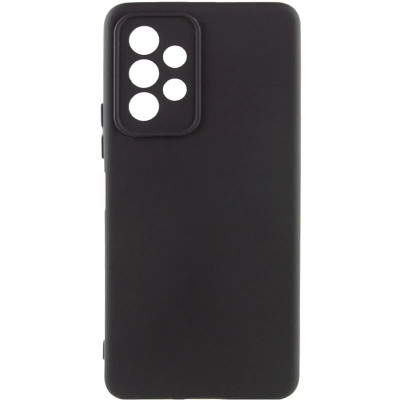 Накладка (з мікрофіброю) GETMAN Liquid Silk Full Camera для Samsung A23 4G- чорний Накладка (з мікрофіброю) GETMAN Liquid Silk Full Camera для Samsung A23 4G- чорний