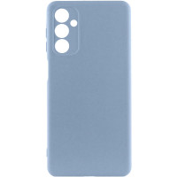Накладка (з мікрофіброю) GETMAN Liquid Silk Full Camera для Samsung A25 5G- блакитний Накладка (з мікрофіброю) GETMAN Liquid Silk Full Camera для Samsung A25 5G- блакитний