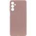Накладка (з мікрофіброю) GETMAN Liquid Silk Full Camera для Samsung A26 5G- рожевий пісок