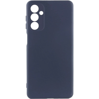 Накладка (з мікрофіброю) GETMAN Liquid Silk Full Camera для Samsung A26 5G- темно-синій Накладка (з мікрофіброю) GETMAN Liquid Silk Full Camera для Samsung A26 5G- темно-синій