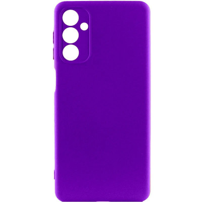 Накладка (з мікрофіброю) GETMAN Liquid Silk Full Camera для Samsung A26 5G- ультра-фіолетовий Накладка (з мікрофіброю) GETMAN Liquid Silk Full Camera для Samsung A26 5G- ультра-фіолетовий