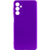 Накладка (з мікрофіброю) GETMAN Liquid Silk Full Camera для Samsung A26 5G- ультра-фіолетовий