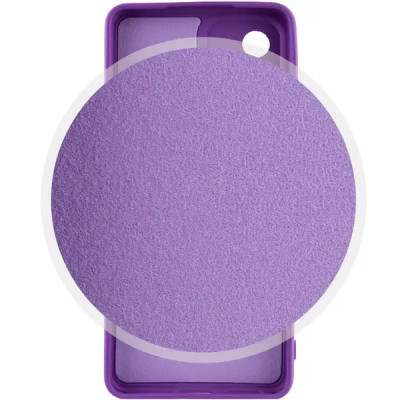 Накладка (з мікрофіброю) GETMAN Liquid Silk Full Camera для Samsung A34 5G- фіолетовий Накладка (з мікрофіброю) GETMAN Liquid Silk Full Camera для Samsung A34 5G- фіолетовий