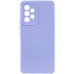 Накладка (з мікрофіброю) GETMAN Liquid Silk Full Camera для Samsung A53 5G- бузковий
