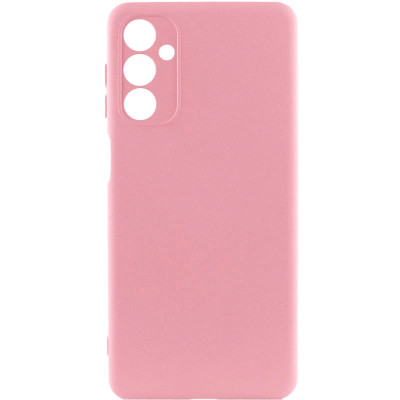 Накладка (з мікрофіброю) GETMAN Liquid Silk Full Camera для Samsung A54 5G- рожевий пісок Накладка (з мікрофіброю) GETMAN Liquid Silk Full Camera для Samsung A54 5G- рожевий пісок