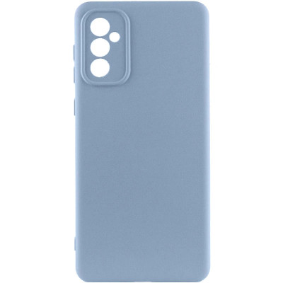 Накладка (з мікрофіброю) GETMAN Liquid Silk Full Camera для Samsung A56 5G- блакитний Накладка (з мікрофіброю) GETMAN Liquid Silk Full Camera для Samsung A56 5G- блакитний