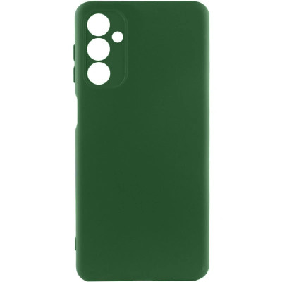 Накладка (з мікрофіброю) GETMAN Liquid Silk Full Camera для Samsung A56 5G- темно-зелений Накладка (з мікрофіброю) GETMAN Liquid Silk Full Camera для Samsung A56 5G- темно-зелений