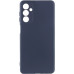 Накладка (з мікрофіброю) GETMAN Liquid Silk Full Camera для Samsung A56 5G- темно-синій