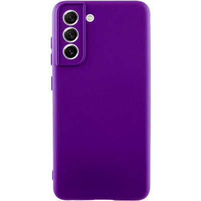 Накладка (з мікрофіброю) GETMAN Liquid Silk Full Camera для Samsung S21- ультра-фіолетовий Накладка (з мікрофіброю) GETMAN Liquid Silk Full Camera для Samsung S21- ультра-фіолетовий