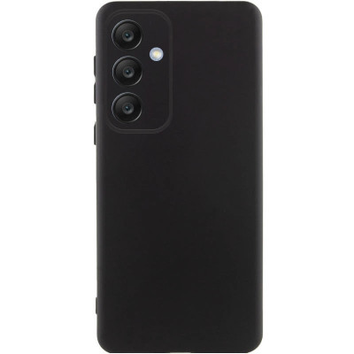 Накладка (з мікрофіброю) GETMAN Liquid Silk Full Camera для Samsung S23- чорний Накладка (з мікрофіброю) GETMAN Liquid Silk Full Camera для Samsung S23- чорний