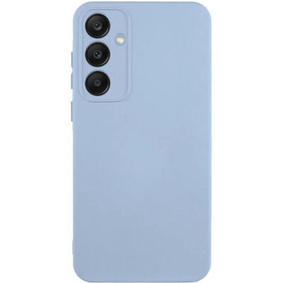 Накладка (з мікрофіброю) GETMAN Liquid Silk Full Camera для Samsung S24 FE- блакитний Накладка (з мікрофіброю) GETMAN Liquid Silk Full Camera для Samsung S24 FE- блакитний