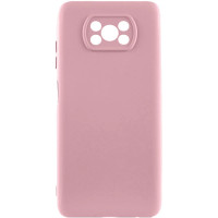 Накладка (з мікрофіброю) GETMAN Liquid Silk Full Camera для Xiaomi Poco X3 / Poco X3 Pro- рожевий пісок Накладка (з мікрофіброю) GETMAN Liquid Silk Full Camera для Xiaomi Poco X3 / Poco X3 Pro- рожевий пісок