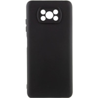 Накладка (з мікрофіброю) GETMAN Liquid Silk Full Camera для Xiaomi Poco X3 / Poco X3 Pro- чорний Накладка (з мікрофіброю) GETMAN Liquid Silk Full Camera для Xiaomi Poco X3 / Poco X3 Pro- чорний