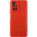 Накладка (з мікрофіброю) GETMAN Liquid Silk Full Camera для Xiaomi Redmi 10- червоний