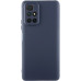 Накладка (з мікрофіброю) GETMAN Liquid Silk Full Camera для Xiaomi Redmi 10- темно-синій