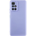 Накладка (з мікрофіброю) GETMAN Liquid Silk Full Camera для Xiaomi Redmi 10- бузковий