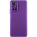 Накладка (з мікрофіброю) GETMAN Liquid Silk Full Camera для Xiaomi Redmi 10- фіолетовий
