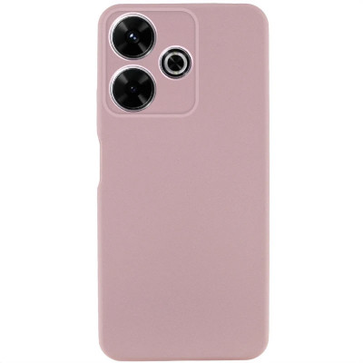 Накладка (з мікрофіброю) GETMAN Liquid Silk Full Camera для Xiaomi Redmi 13 4G / Poco M6 4G- рожевий пісок Накладка (з мікрофіброю) GETMAN Liquid Silk Full Camera для Xiaomi Redmi 13 4G / Poco M6 4G- рожевий пісок