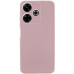 Накладка (з мікрофіброю) GETMAN Liquid Silk Full Camera для Xiaomi Redmi 13 4G / Poco M6 4G- рожевий пісок