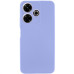 Накладка (з мікрофіброю) GETMAN Liquid Silk Full Camera для Xiaomi Redmi 13 4G / Poco M6 4G- бузковий