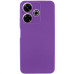 Накладка (з мікрофіброю) GETMAN Liquid Silk Full Camera для Xiaomi Redmi 13 4G / Poco M6 4G- фіолетовий
