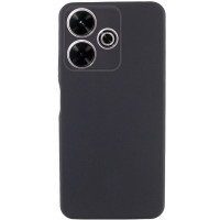 Накладка (з мікрофіброю) GETMAN Liquid Silk Full Camera для Xiaomi Redmi 13 4G / Poco M6 4G- чорний Накладка (з мікрофіброю) GETMAN Liquid Silk Full Camera для Xiaomi Redmi 13 4G / Poco M6 4G- чорний