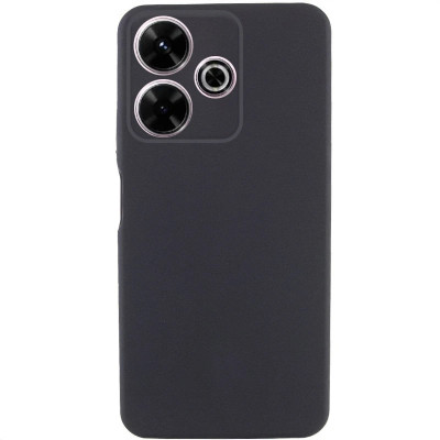 Накладка (з мікрофіброю) GETMAN Liquid Silk Full Camera для Xiaomi Redmi 13 4G / Poco M6 4G- чорний Накладка (з мікрофіброю) GETMAN Liquid Silk Full Camera для Xiaomi Redmi 13 4G / Poco M6 4G- чорний