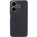 Накладка (з мікрофіброю) GETMAN Liquid Silk Full Camera для Xiaomi Redmi 13 4G / Poco M6 4G- чорний