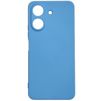 Накладка (з мікрофіброю) GETMAN Liquid Silk Full Camera для Xiaomi Redmi 13C 4G / Poco C65- блакитний Накладка (з мікрофіброю) GETMAN Liquid Silk Full Camera для Xiaomi Redmi 13C 4G / Poco C65- блакитний