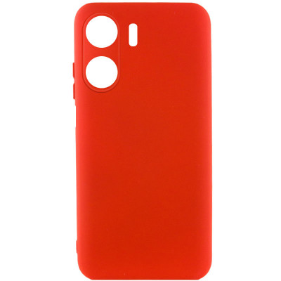 Накладка (з мікрофіброю) GETMAN Liquid Silk Full Camera для Xiaomi Redmi 13C 4G / Poco C65- червоний Накладка (з мікрофіброю) GETMAN Liquid Silk Full Camera для Xiaomi Redmi 13C 4G / Poco C65- червоний