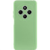Накладка (з мікрофіброю) GETMAN Liquid Silk Full Camera для Xiaomi Redmi 14C / Redmi A4 / Poco C75- фісташковий