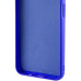 Накладка (з мікрофіброю) GETMAN Liquid Silk Full Camera для Xiaomi Redmi 14C / Redmi A4 / Poco C75- ультра-синій