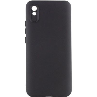 Накладка (з мікрофіброю) GETMAN Liquid Silk Full Camera для Xiaomi Redmi 9A- чорний Накладка (з мікрофіброю) GETMAN Liquid Silk Full Camera для Xiaomi Redmi 9A- чорний